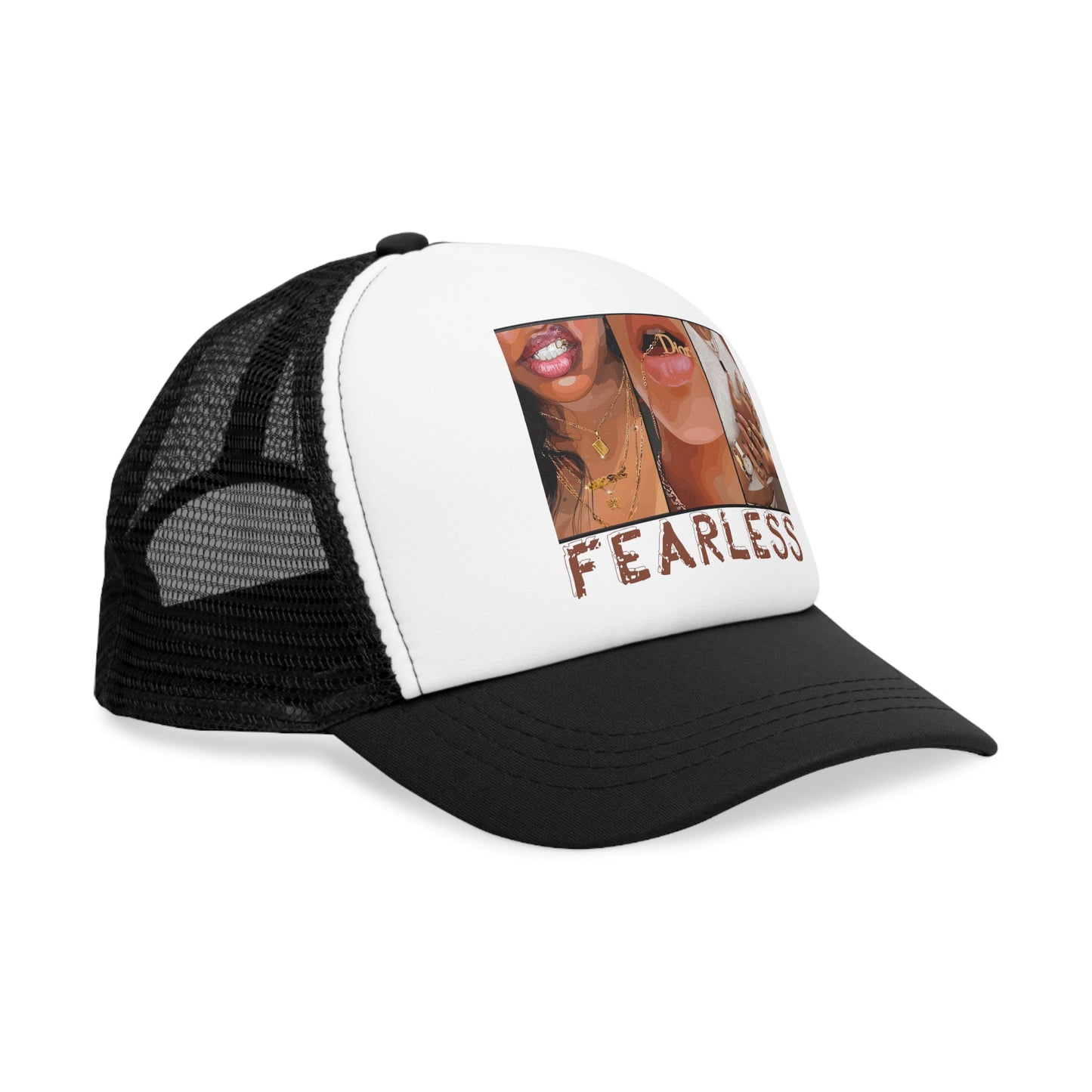 Exotic Kouture Rose Mesh Cap