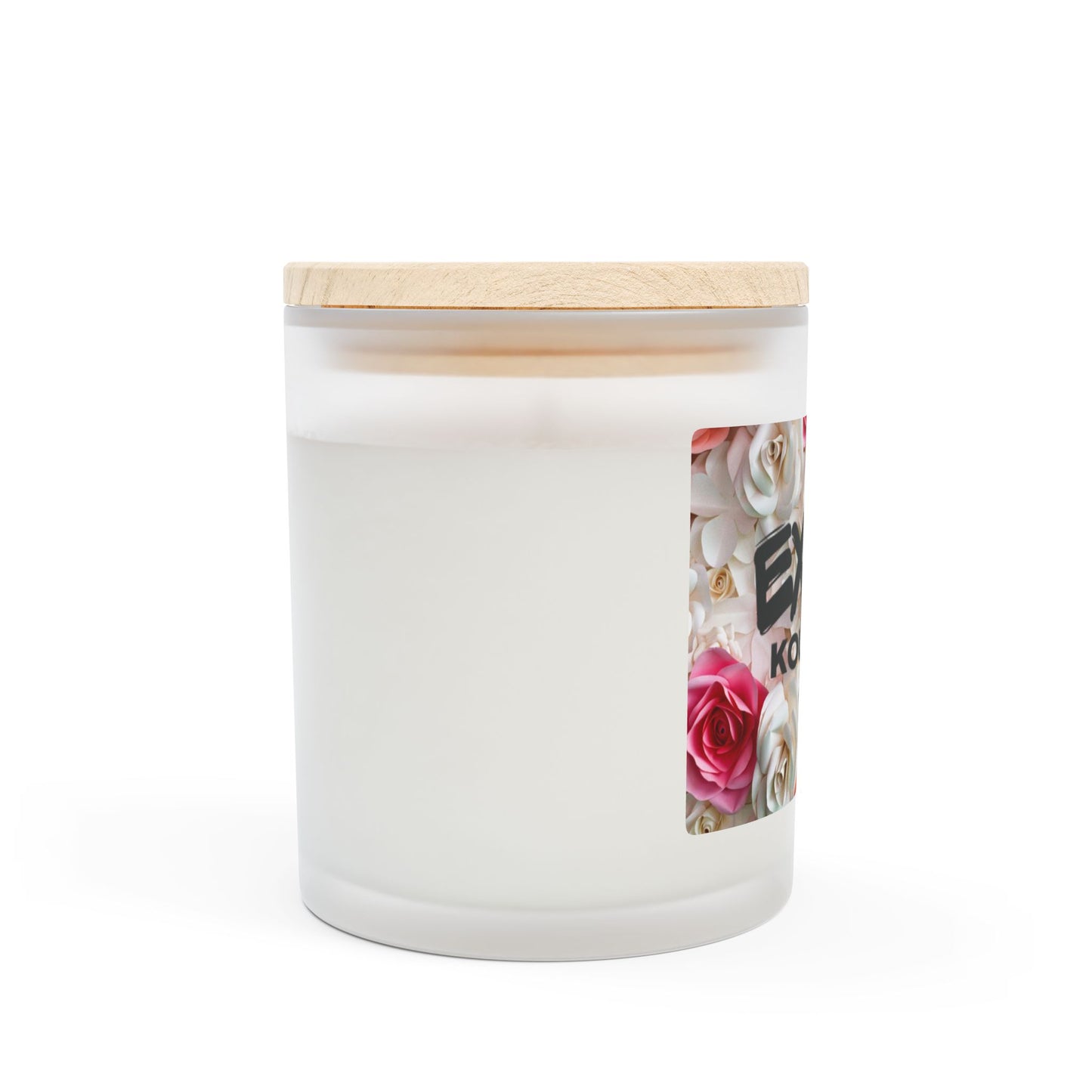 Frosted Glass Candle, 11oz